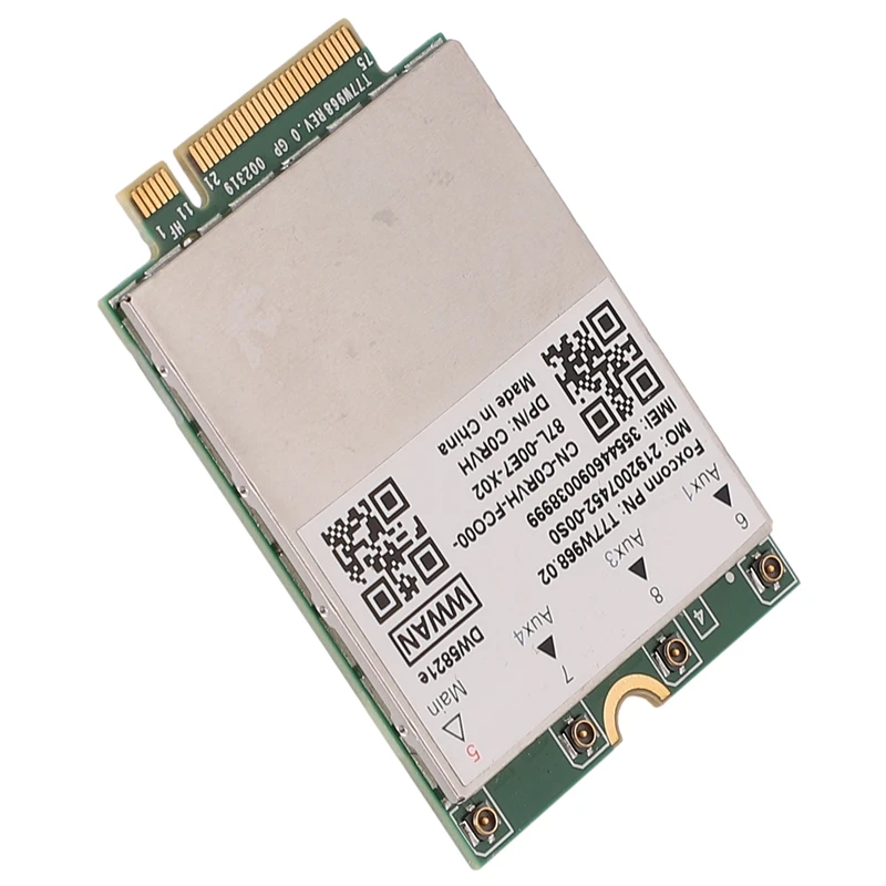 T77W968 DW5821E Snapdragon X20 LTE Cat16 1 Гбит/с FDD-LTE TDD-LTE 4G сим-карту для Dell 5420 5424 7424 ноутбук