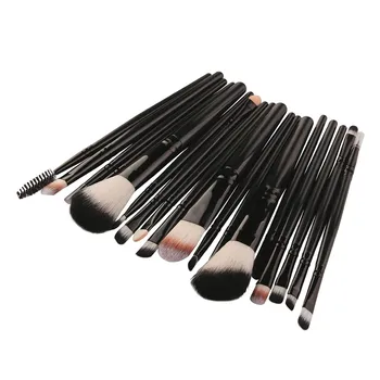 

New 18 Pcs Cosmetic Makeup Brush Blusher blending Eye Shadow Brushes Set Foundation Comsetic Make Up Bruses beauty tool Kit#1006