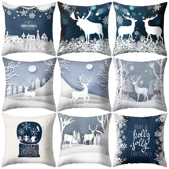 

Snowflake Tree Cushion Cover Christmas Decorations For Home Merry Christmas Ornament Gift Xmas Natal 2020 Happy New Year 2021