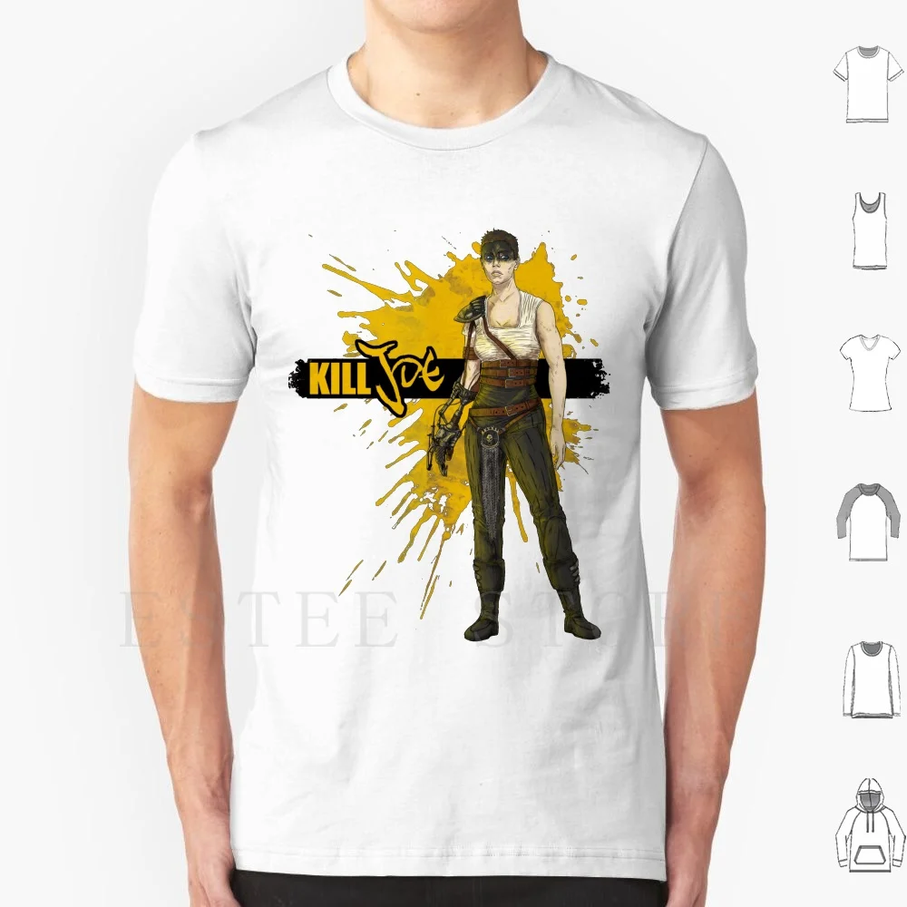 Kill Immortal Joe T Shirt Fai Da Te Big Size 100% Cotone Kill Bill Immortal Joe Kill Joe Furiosa Uma Thurman Tarantino Mad Max