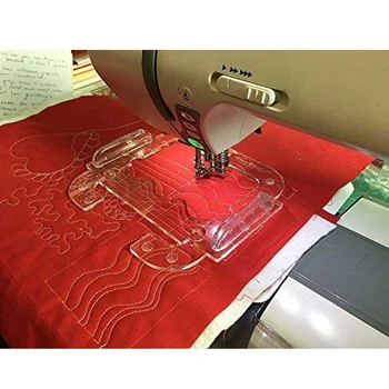 

Quilting hoop and Template for Quilting Meander series 5 (Template Fits to FMQ Grip 5) quilter's hoop and template