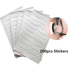 200 шт одноразовые накладки для наращивания ресниц бумажные накладки для глаз бумажные накладки для наращивания ресниц наклейки Обертывания ресниц