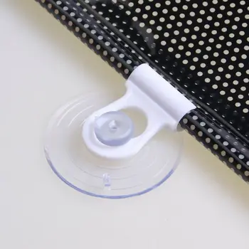 

Auto Retractable Car Windshield Sun Shade Curtain Anti-UV Block Sun Visor Black