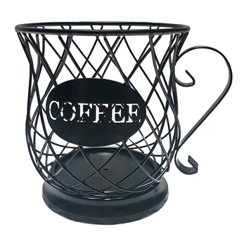 

Multi-Use Organizer Basket Coffee Pod Storage Holder for Home Cafe Counter