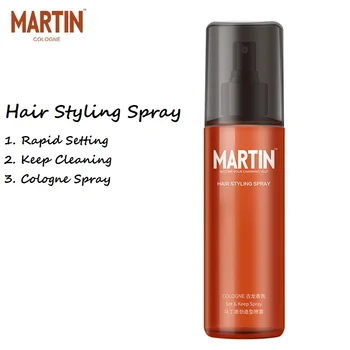 

Martin Spray Metrosexual Man Hair Fluffy Modelling Natural Broken Dry Gel Mousse Gel Water Cool Men Hair Gel Cologne Spray