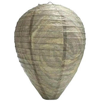 

Flying Hanging Wasp Bee Trap Fly Insect Control Simulated Wasp Beehive Effective Non-Toxic Hanging Wasp Deterrent