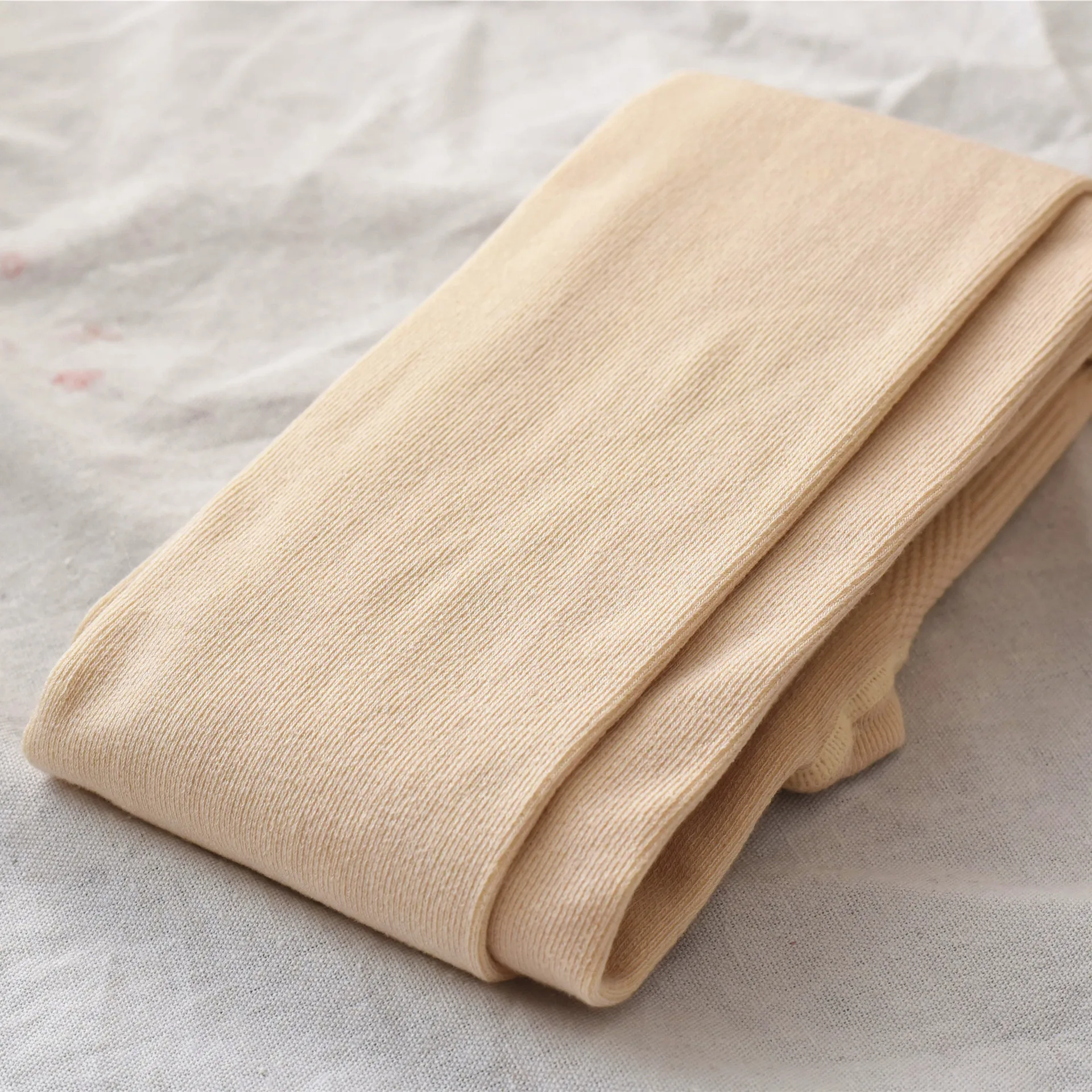 beige 800D Зимние флисовые теплые хлопковые колготки полосатые цветные плотные колготки высокие эластичные женские эластичные колготки - Цвет: beige