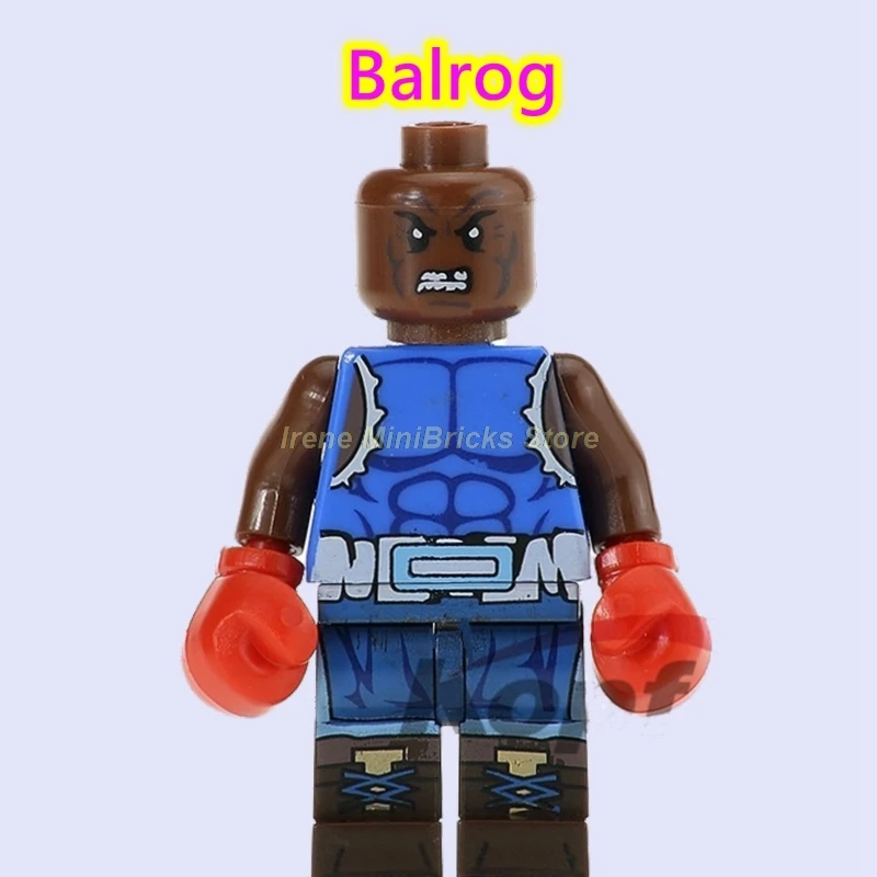 Balrog Игра Five Nights at Freddy's Chica Freddy Ryu Bunny Vega Animatronic Dragon Ghast модель строительные блоки игрушки для детей - Цвет: Balrog