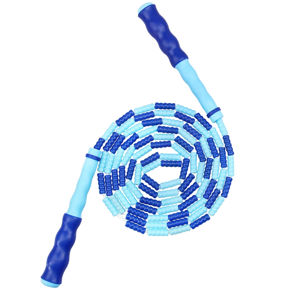 

Hot Jump Rope Speeds Training Exercise Beaded Segmented Soft Sports Skipping Rope MVI-ing