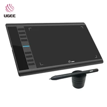 Графический планшет UGEE M708, 8192 уровней, 266RPS, художественный планшет для рисования, электронный планшет для письма, поддержка Windows MAC OS, прямая ...
