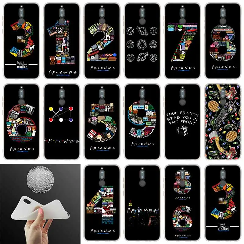soft silicone Phone case Friends Season TV For Huawei Mate 30 20 10 Lite pro 20X 30lite Cover nova 5i 5z 4 3 3i Fashion Cases | Мобильные