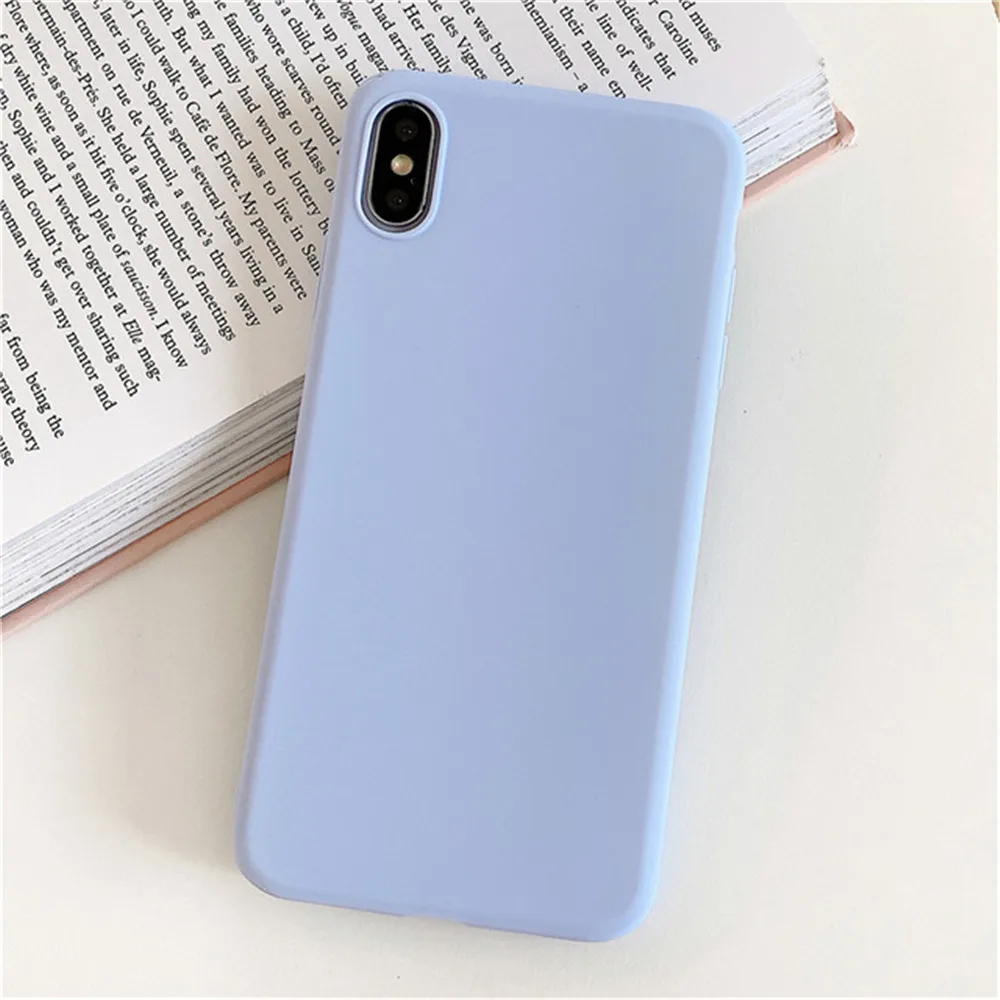 water pouch for phone Matte Silicone Phone Case For Huawei P30 P40 P20 Lite P10 Mate 20 Mate 30 Mate 10 Lite Pro Soft TPU Candy Color Back Cover Coque designer phone pouch