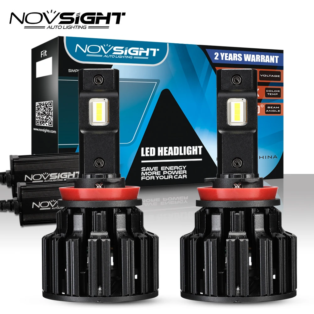 Светодиодсветодиодный лампы NOVSIGHT H4 для автомобильных фар ближнего/дальнего
