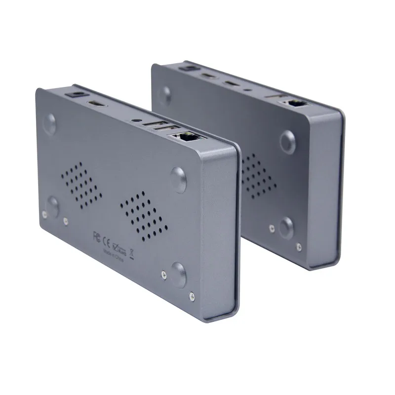 4K HDMI KVM удлинитель USB мышь/клавиатура удлинитель 120M Cat/RJ45/LAN/UTP сетевой кабель, ИК-управление, TX/RX 3,5 мм R/L аудиовыход
