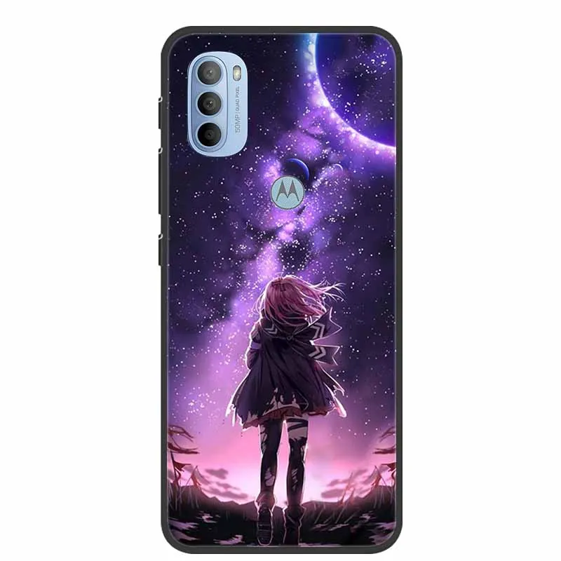 Charming Cat Design Soft TPU Silicone Phone Case - Motorola Moto Series