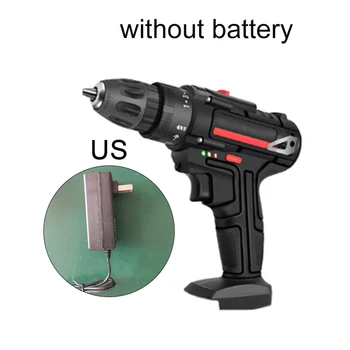 

25V Electric Drill Integrated LED Lights Screwdriver Household Power Tool Drive
