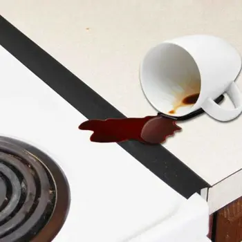 

Kitchen Gas Hob Gap Strip Oil-proof and Anti-fouling Sealing Block Heat-resistant and Not Easy to Melt