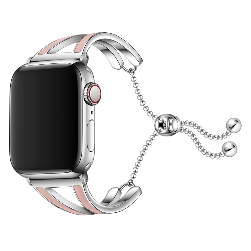 G Взрослый модный браслет, ремешок для apple watch, версии 4321 сменный ремешок для apple для наручных часов iwatch, 44/42/40/38 женского - Цвет: G