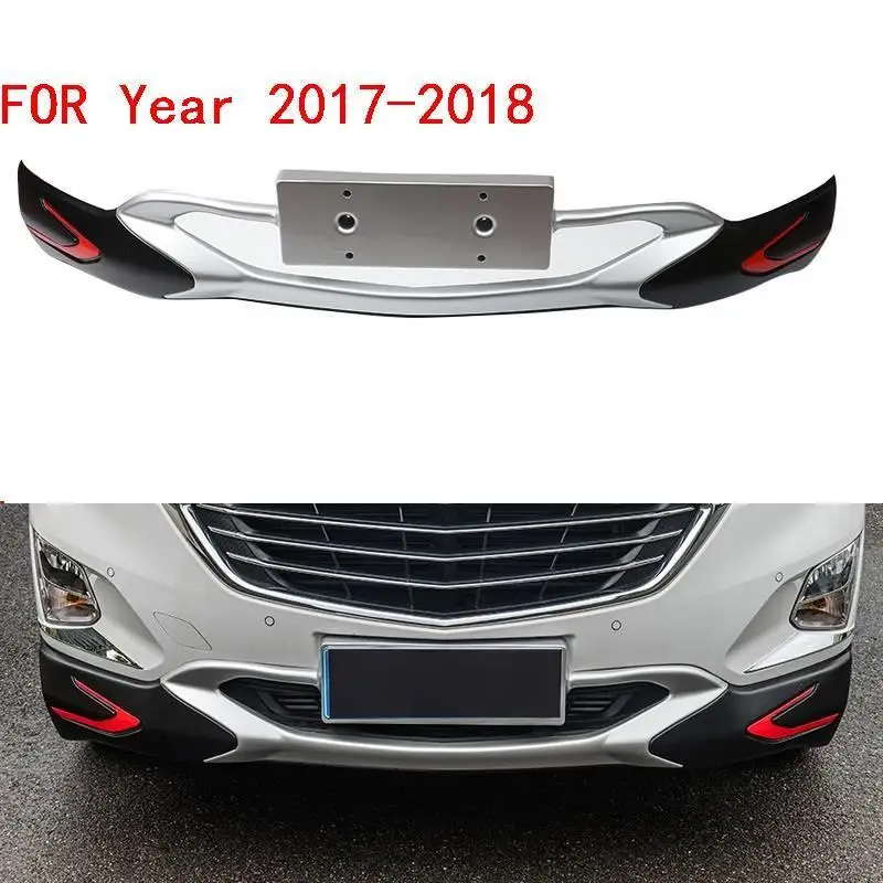 Автомолдинги, аксессуары, модифицированный Стайлинг, Automovil, передняя губа, тюнинг, задний диффузор, автомобильные бамперы 17 18 для Chevrolet Equinox
