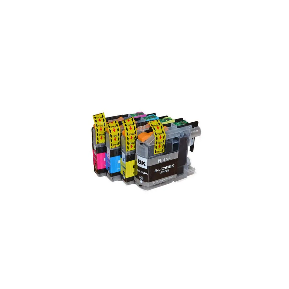 4x LC263 совместимый чернильный картридж для LC263XL DCP-J562DW MFC-J480DW MFC-J680DW MFC-J880DW