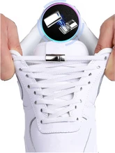 Magnetic Lock Shoelaces Elastic No tie Shoe laces Sneakers Shoe lace Kids Adult Quick lazy Laces Shoes One Size Fits All Shoes