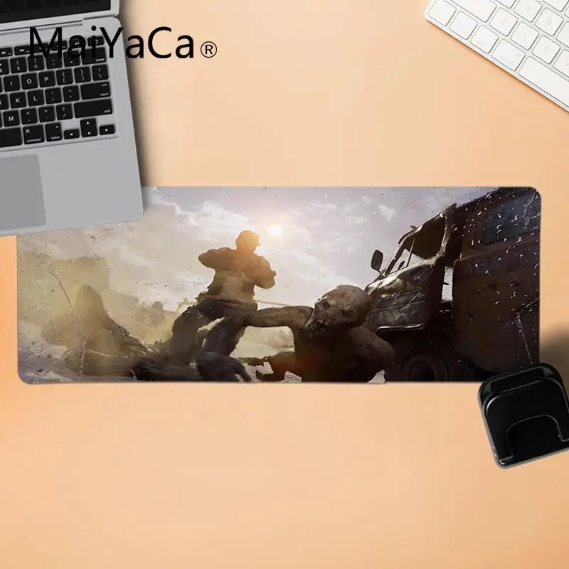 MaiYaCa Pubg офисные мыши геймер мягкий коврик для мыши Противоскользящий прочный силиконовый компьютерный коврик