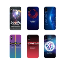 Eurovisión accesorios cubiertas de los casos del teléfono para Samsung Galaxy A3 A5 A7 A9 A8 estrella A6 Plus 2018, 2015, 2016, 2017