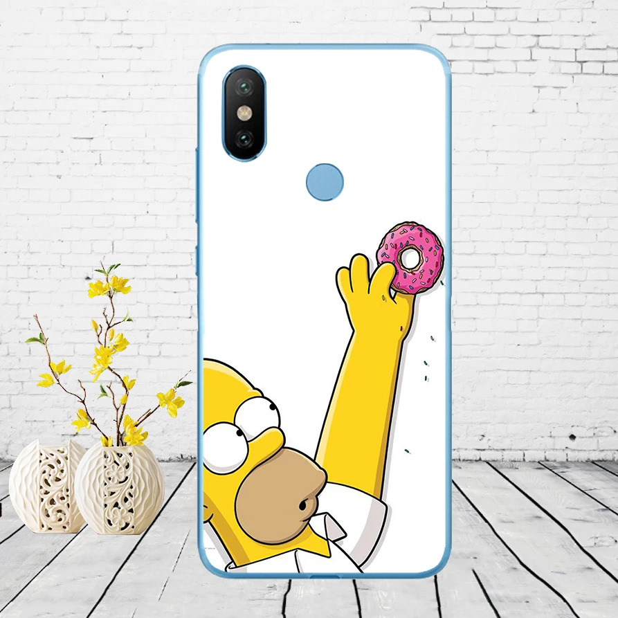 Мягкий силиконовый чехол для Xiao mi Red mi 6 6a mi 8 a2 lite note 5 6 pro 7