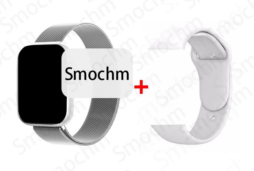 Silver Водонепроницаемые спортивные Смарт-часы IWO 12 Lite, 5 серий, Bluetooth, 44, 40 мм, 1:1, Смарт-часы для Apple, iOS, iPhone, Android - Цвет: Silver