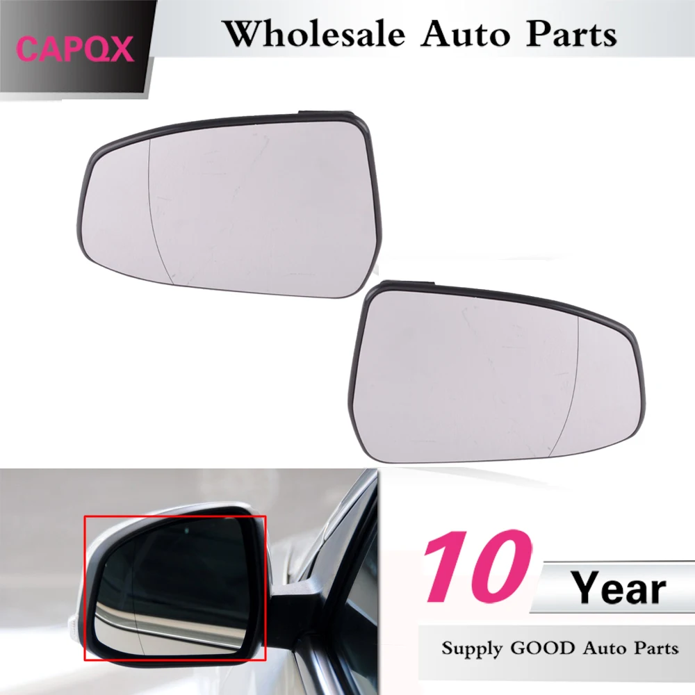Стеклянное зеркало заднего вида CAPQX с подогревом для Ford Focus 2012 2013 2014 2015 2016 2017 Mondeo 2008
