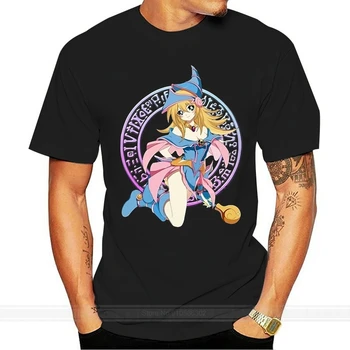 

Dark Magician Girl cotton tshirt men summer fashion t-shirt euro size