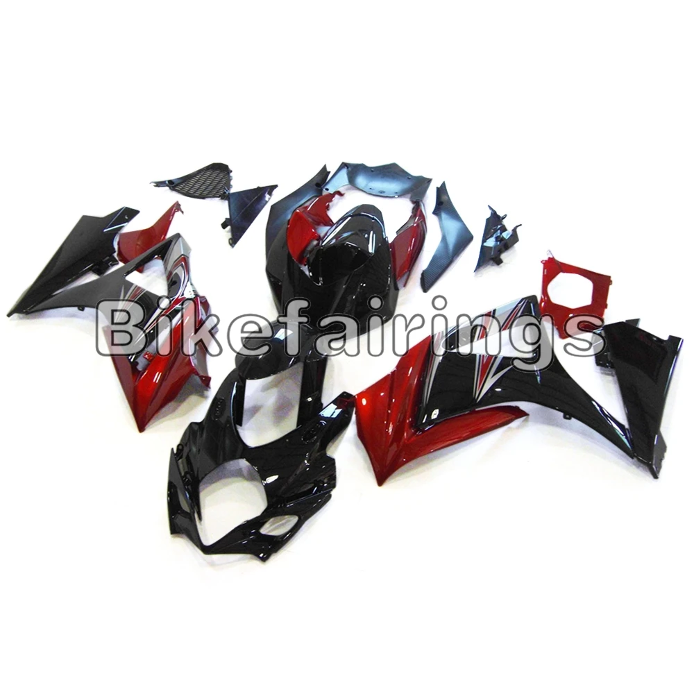Полный комплект обтекателя Для Suzuki GSXR1000 K7 2007 2008 GSX-R1000 07 08 ABS пластиковые детали для мотоцикла кузов блеск для губ красные, черные