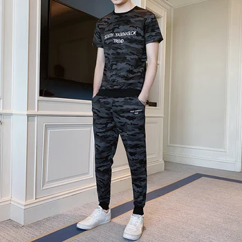 

Camouflage Tracksuit Men Military Suits 2 Piece Sweatsuit For Men Camo Tracksuit Mens Fashion Camo Clothing For Men New II50NSTZ