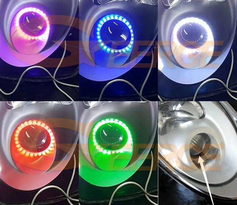 Для Alfa Romeo Mito 2008 2009 2010 2012 2013 2014 2015 RF remote Bluetooth APP многоцветный ультра яркий RGB