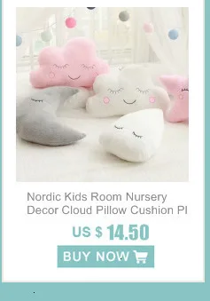 Nursery Room Decor Nordic Cotton Cloud Hanging Decor Kids Play Room Tent Canopy Decoration Stars Hanging For Baby Kids Decor