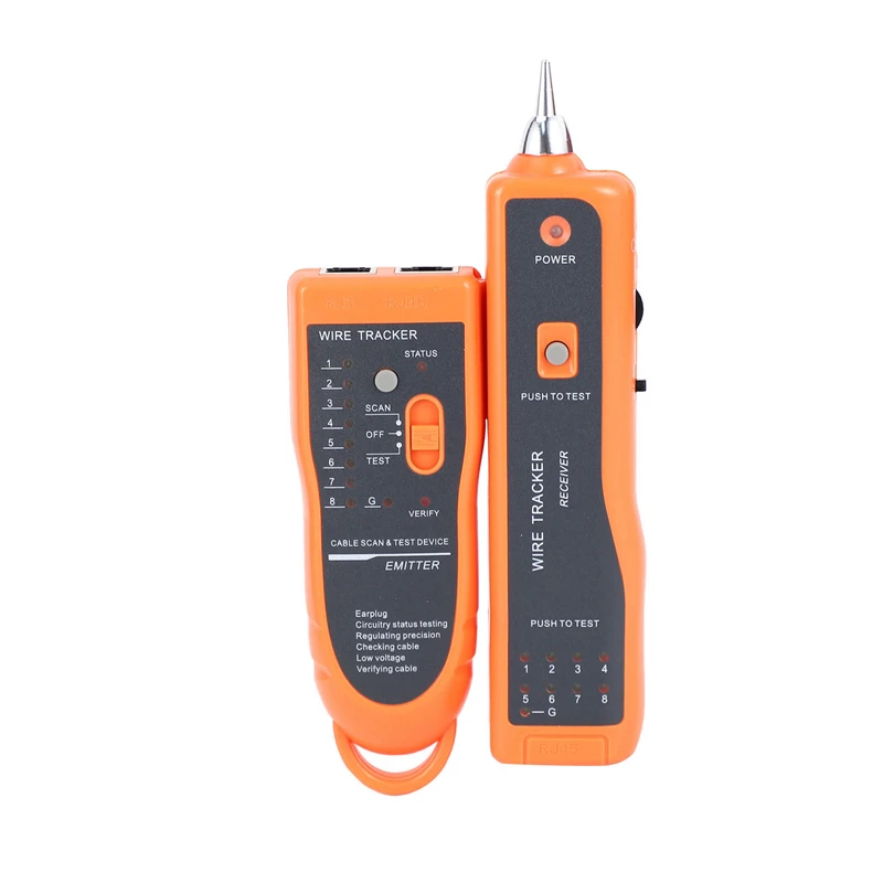 Utp Stp Cat5 Cat6 Rj45 Lan Сетевой кабель тестер линия Finder Rj11 телефонный провод трекер Tracer