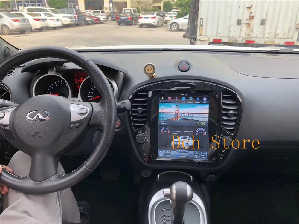 Flash Deal 10.4 tesla style Android 8.1 auto Car DVD GPS PLAYER for nissan juke Infiniti ESQ 2014-2019 px6 carplay radio navigation stereo 1