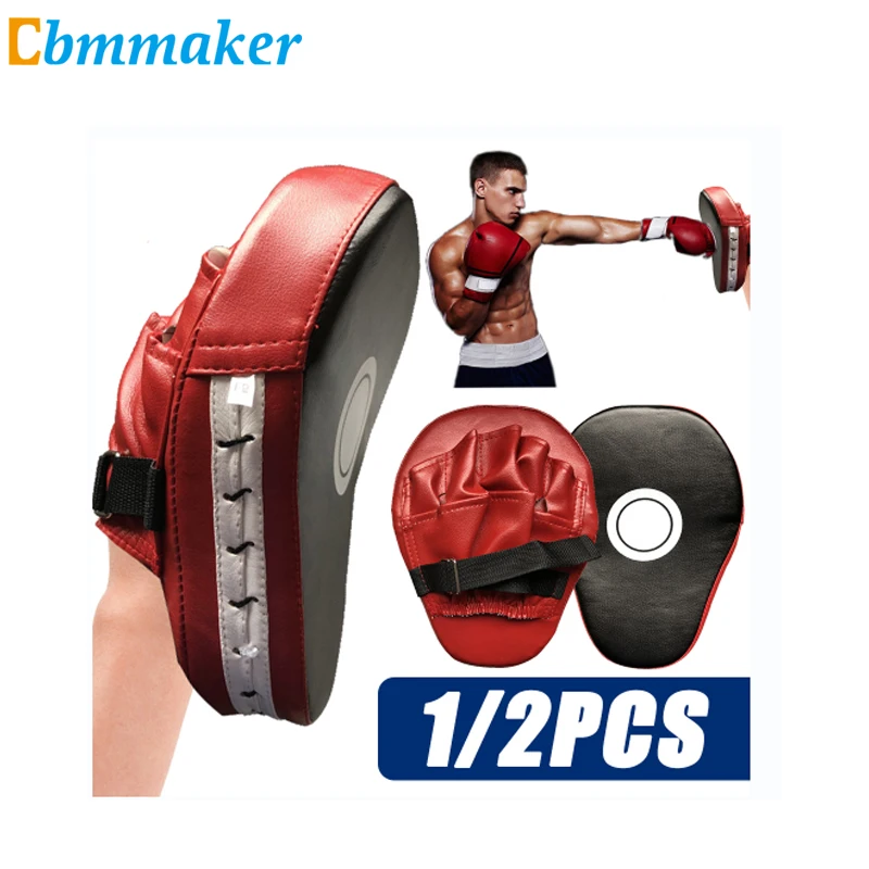 Из 2 предметов Kick Боксёрские перчатки Pad Удар Целевой сумка Для мужчин ММА 1 шт. PU