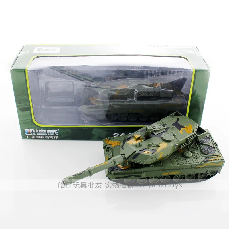 

Cadeve Military Tank 685053 Model Germany Leopard 2A6 Main Battle Tank Alloy Armored Vehicles