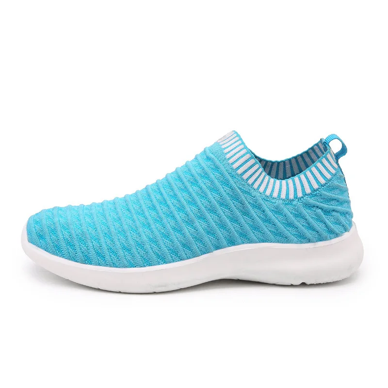 

2020 Spring And Summer Style 1-on Sports Running Fitness Loafers Couples Shoe Anti-slip Light wa zi xie