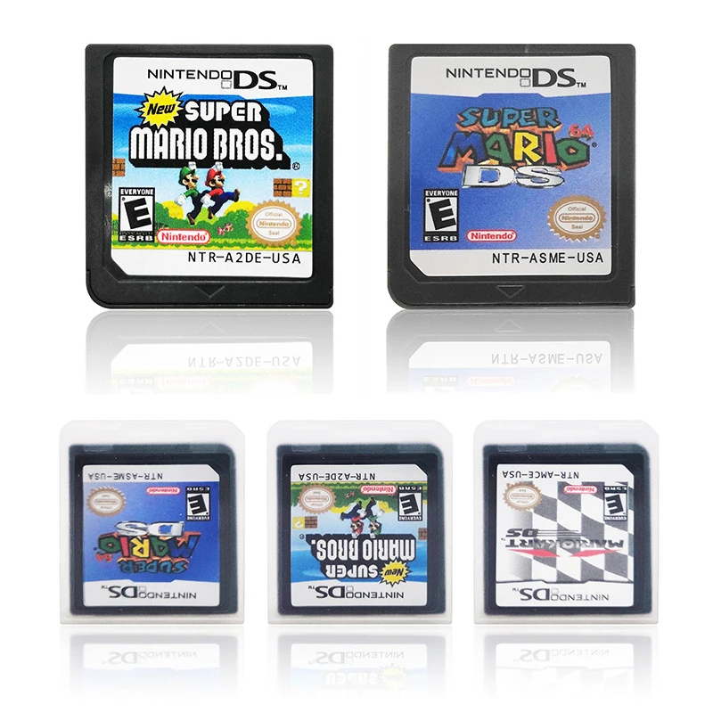 Игровая консоль DS Nintendo с картриджем английская карта для 3DS NDSi NDS серии Pokemon Diamond