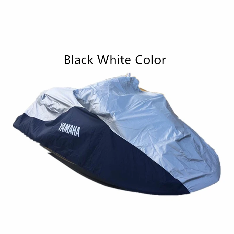 JayCreer Weatherproof Jet Ski Covers Default Color Black White Color boat cover