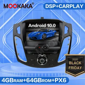 

Android 10.0 64G Car DVD Player Radio For Ford Focus 2012-2015 Multimedia Player Auto Stereo GPS Navigation Head Unit 4G SIM LTE