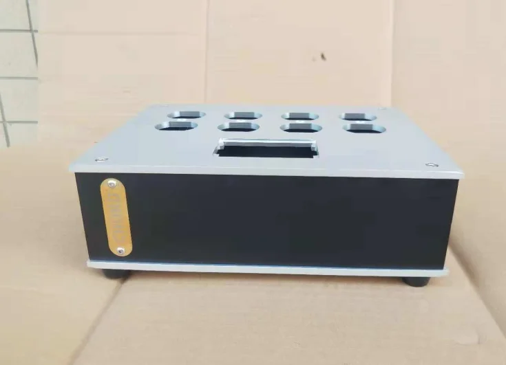 Алюминиевый Стандартный американский блок питания фильтр гнездо шасси DIY оболочка коробка США Разъем питания шасси чехол/8 розеток