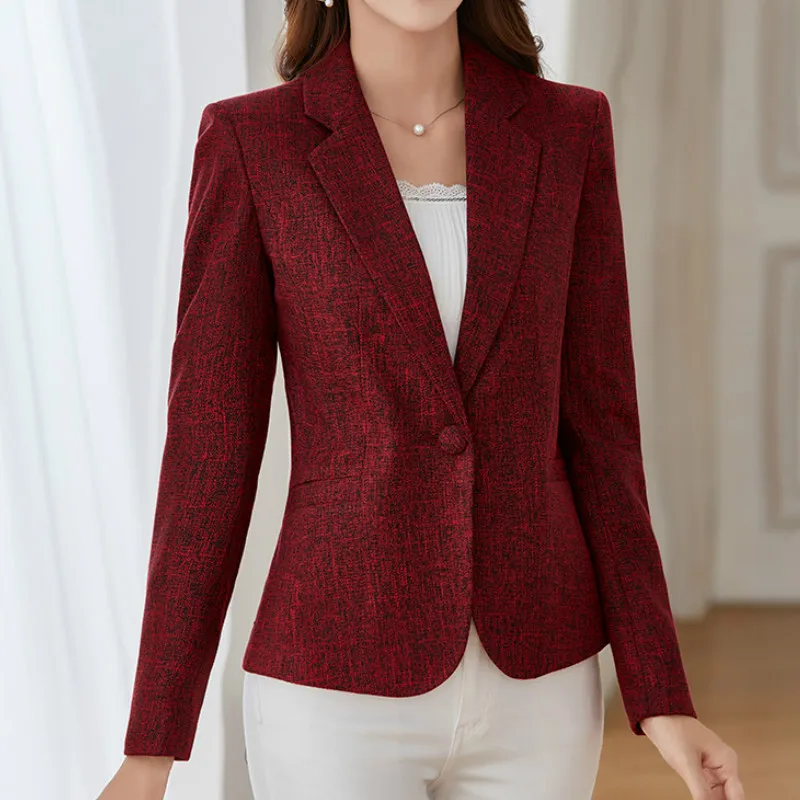 

2020 New Spring Autumn Women Short Business Coats Slim Ladies Suit Fashion Casual OL Blazers Jackets PR113