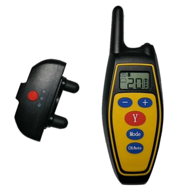 Электрический ошейник для дрессировки собак, водонепроницаемый ...