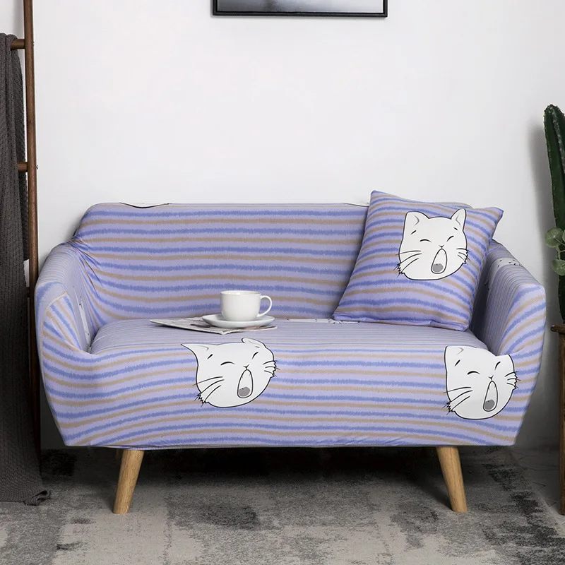 Прекрасный кот slipcovers диван стрейч секционные чехлы для диванов для гостиной современный диван крышка для домашних животных эластичный чехол для дивана Cubre