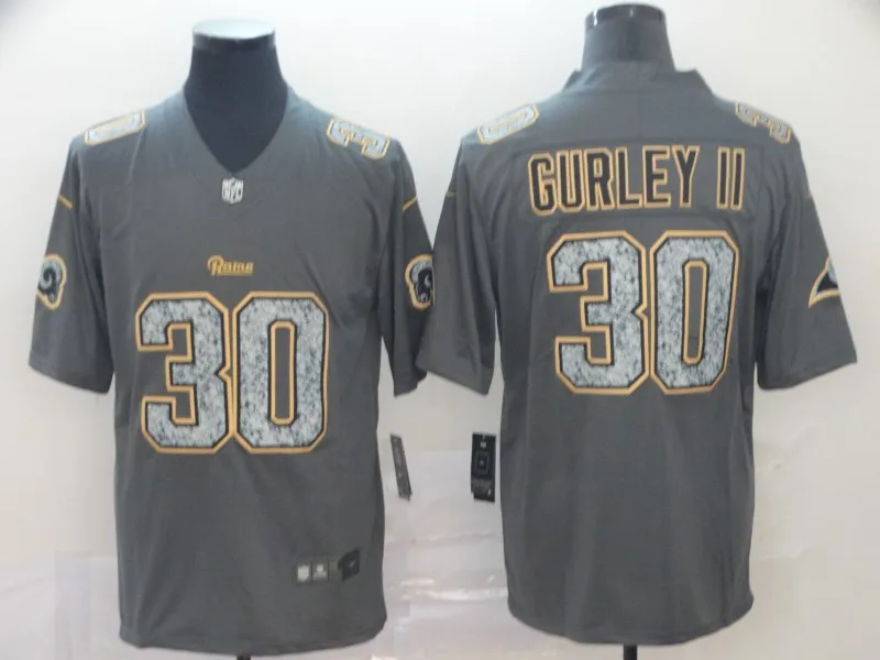 AS PICTURE Сшитая Мужская Джерси Los angelles Todd garley II Vapor Untouchable Limited - Цвет: AS PICTURE