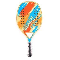 Adult Professional Full Carbon Beach Tennis Paddle Racket Soft EVA Face Tennis Raqueta With Bag Raquete De Beach Tennis -40