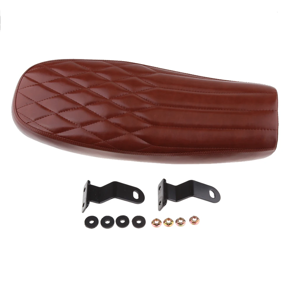 63 Cm Seat Waterproof With Mounting Kits Motorcycle Cafe Racer Seat Vintage Seat Cushion